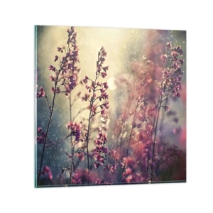 Glasbild - Bild auf glas - Geheimnisvoller Garten - 60x60 cm
