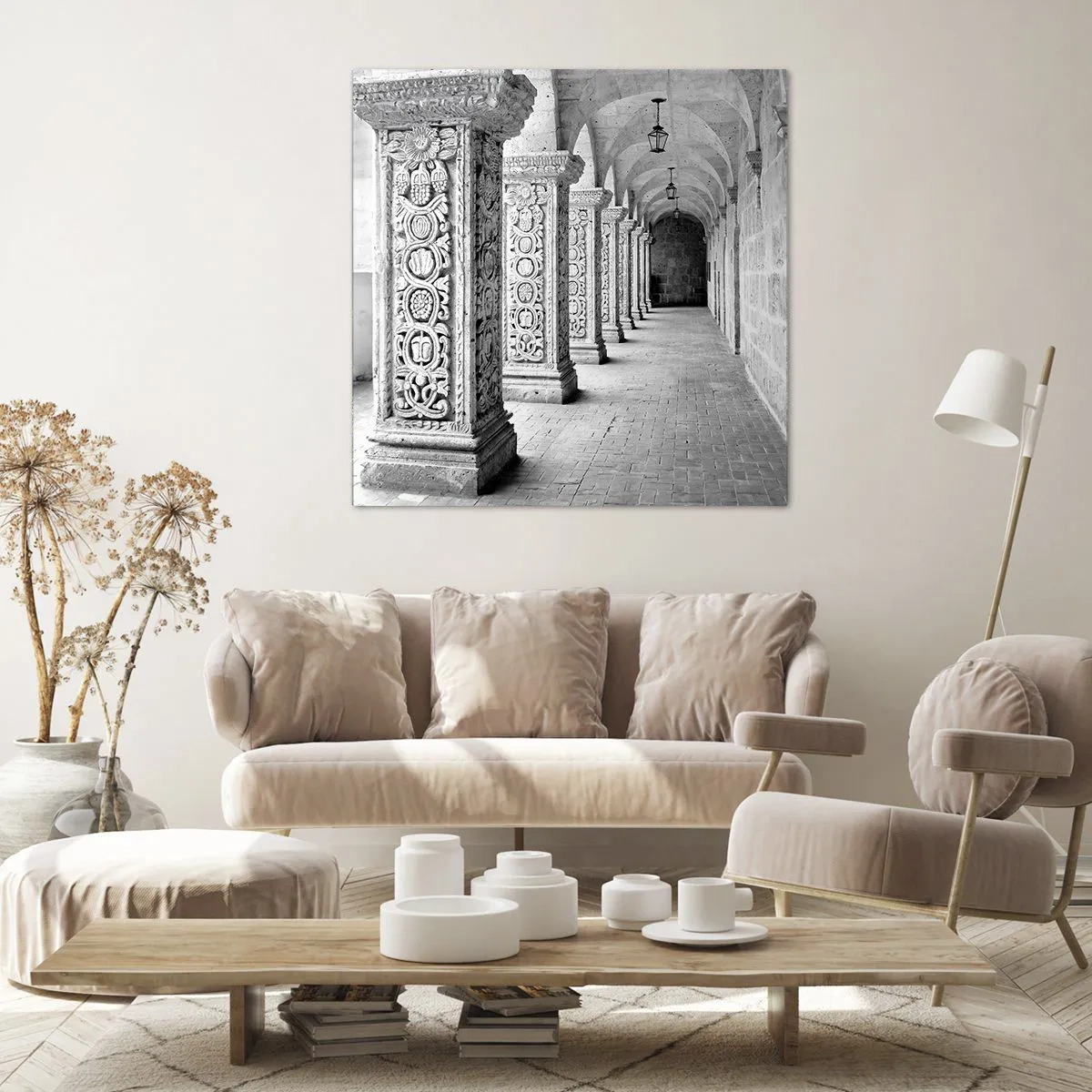 Bild auf Leinwand - Leinwandbild - Und wo geht’s hin...? - 40x40 cm