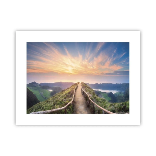 Poster - Nah am Himmel - 40x30 cm