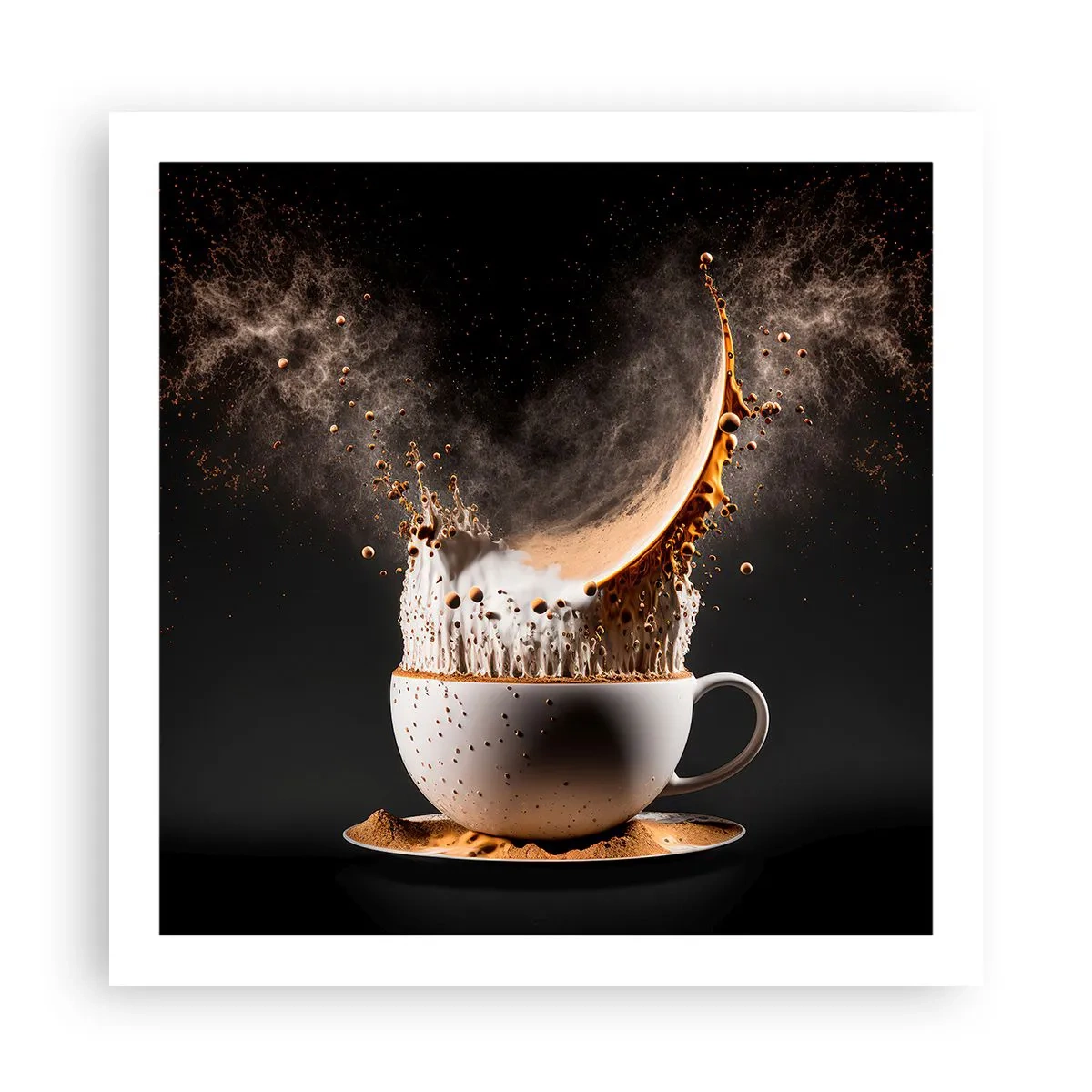 Poster - Geschmacksexplosion - 60x60 cm