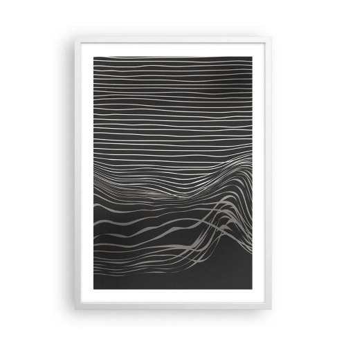 Poster in einem weißen Rahmen - Rhythmus und Akzent - 50x70 cm