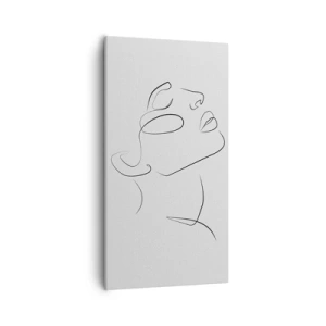 Bild auf Leinwand - Leinwandbild - Die Drehungen und Wendungen der Träume - 55x100 cm