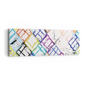 Bild auf Leinwand - Leinwandbild - Zellen zu vermieten - 90x30 cm