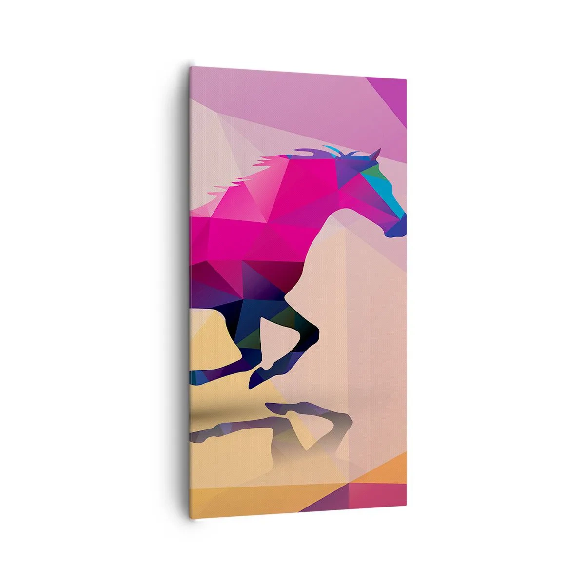 Bild auf Leinwand - Leinwandbild - Kubismus lebt noch - 65x120 cm