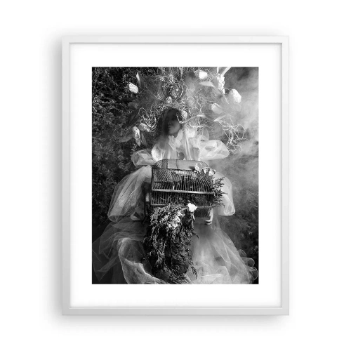 Poster in einem weißen Rahmen - Mutter selbst - Natur - 40x50 cm