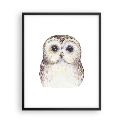 Poster in einem schwarzem Rahmen - Schau mir in die Augen - 40x50 cm