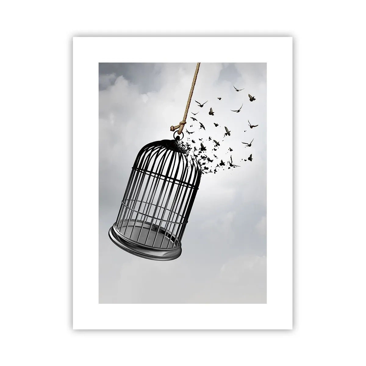 Poster - Glaube ... Hoffnung ... Freiheit! - 30x40 cm