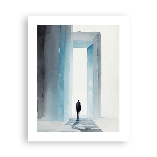 Poster - Lebe ohne Grenzen - 40x50 cm