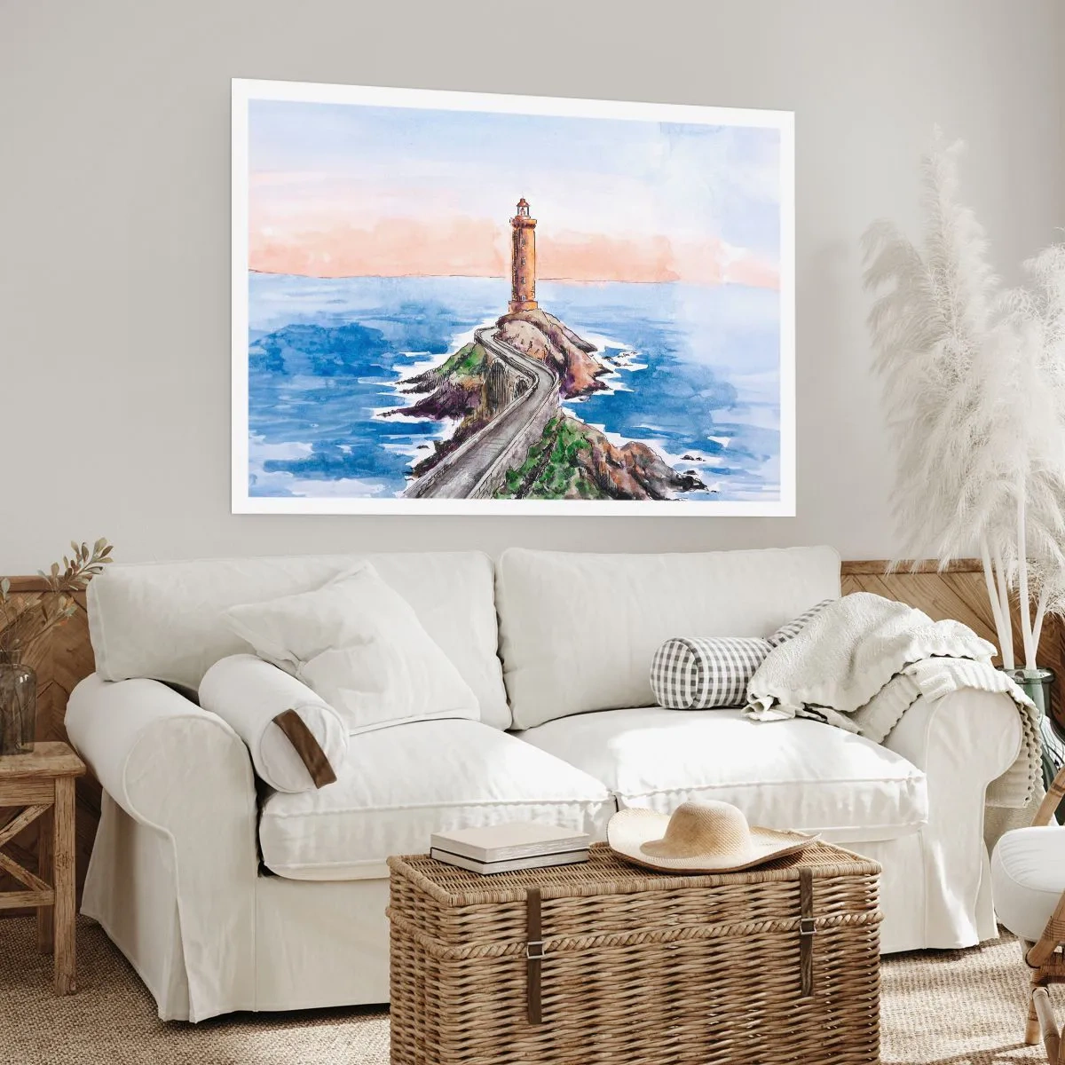 Poster - Dem Meer zugewandt - 40x30 cm