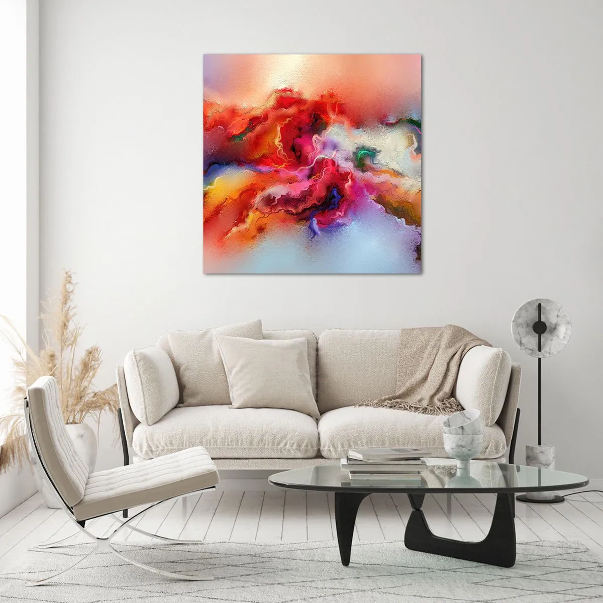 Glasbild - Bild auf glas - Wie man Träume fängt - rauchen - 30x30 cm