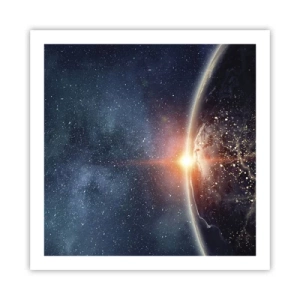 Poster - In einer neuen Perspektive - 60x60 cm