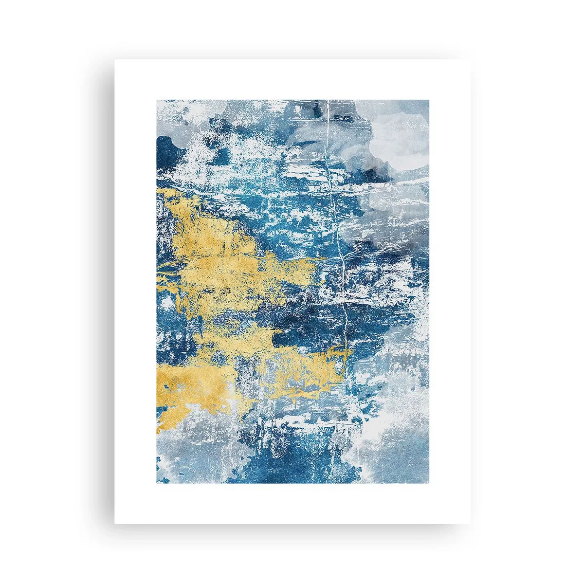 Poster - Abstraktion voller Wetter - 30x40 cm