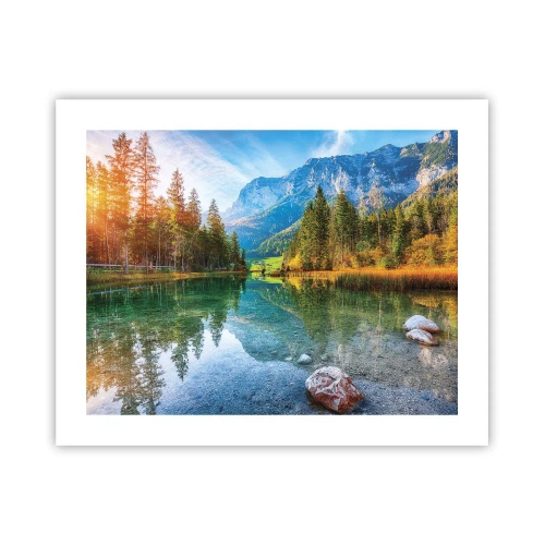 Poster - Die Sanftheit des Herbstes - 50x40 cm