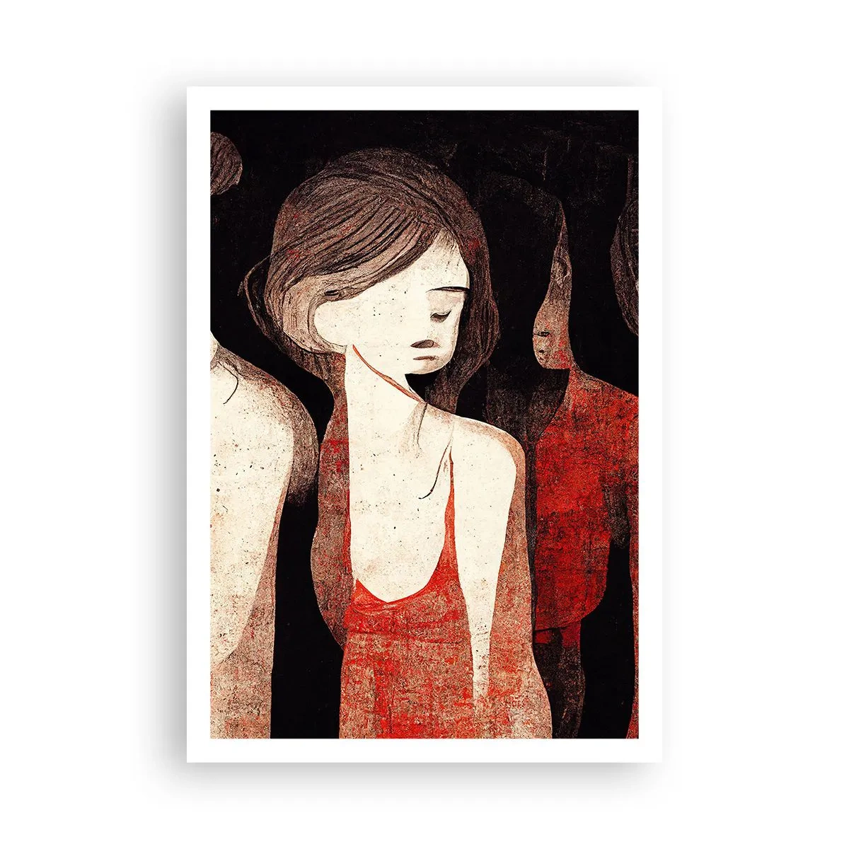 Poster - Madonnen der Dunkelheit - 70x100 cm