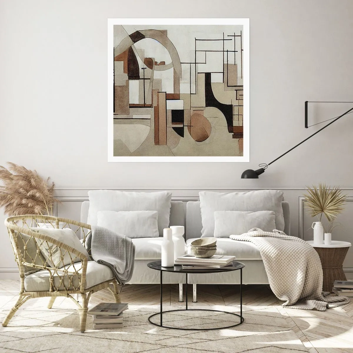 Poster - Stadtbild 2.0 - 40x40 cm