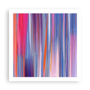 Poster - Aufstieg zum Regenbogen - 60x60 cm
