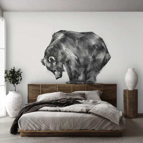 Selbstklebende Fototapete Deluxe Sticker - Schön, jemanden in der Nähe zu sehen - Abstraktion, Eisbär, Natur - 350x256 cm