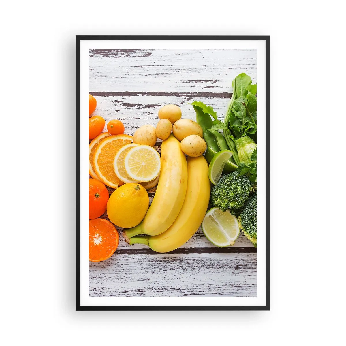 Poster in einem schwarzem Rahmen - Es ist nicht genug? - 70x100 cm