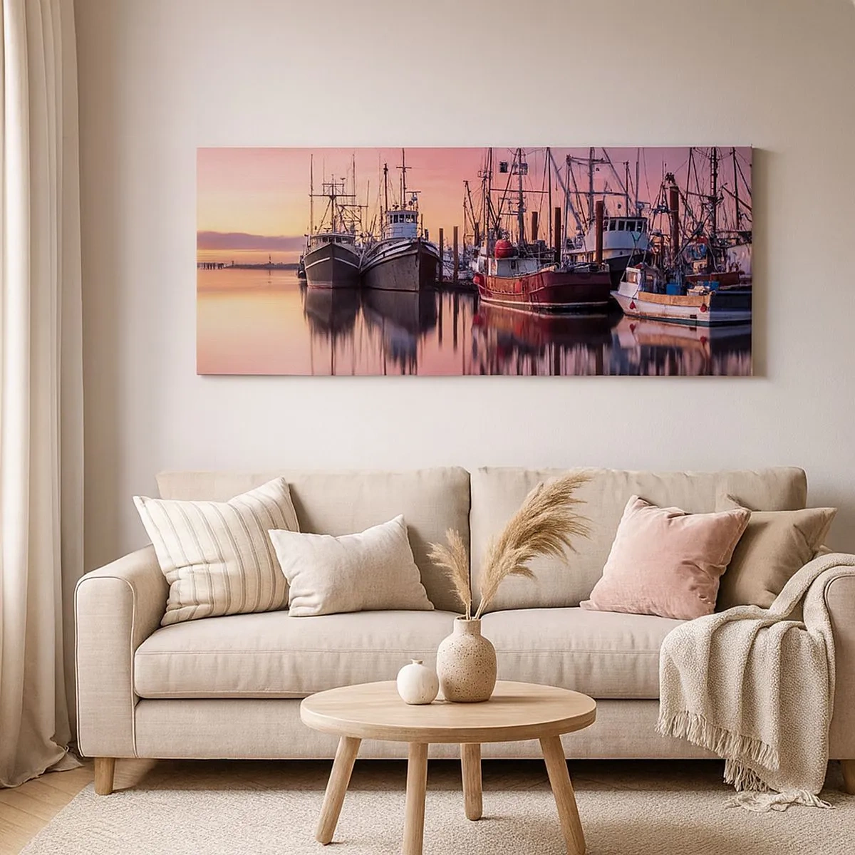 Bild auf Leinwand - Leinwandbild - Vor dem nächsten Tag - 100x40 cm