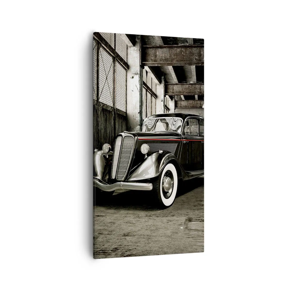 Bild auf Leinwand - Leinwandbild - Die ewige Eleganz der 1930er Jahre - 55x100 cm