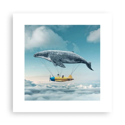 Poster - Warum nicht? - 30x30 cm