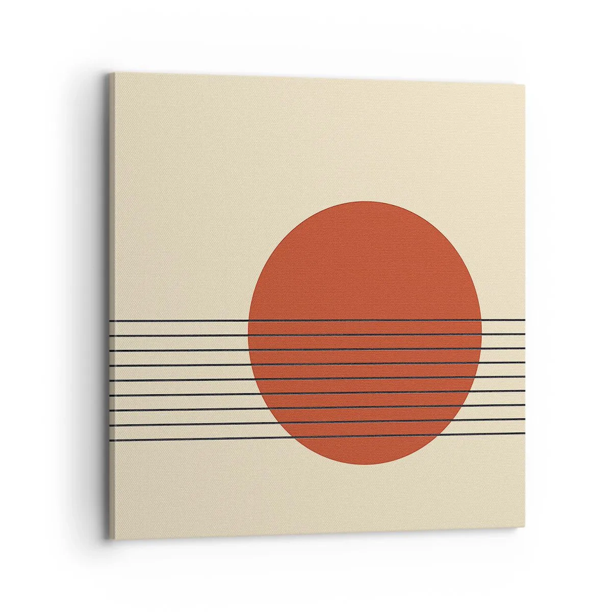 Bild auf Leinwand - Leinwandbild - Immer wieder und weiter - 70x70 cm