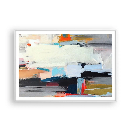 Poster in einem weißen Rahmen - Gibt es eine Methode? - 100x70 cm