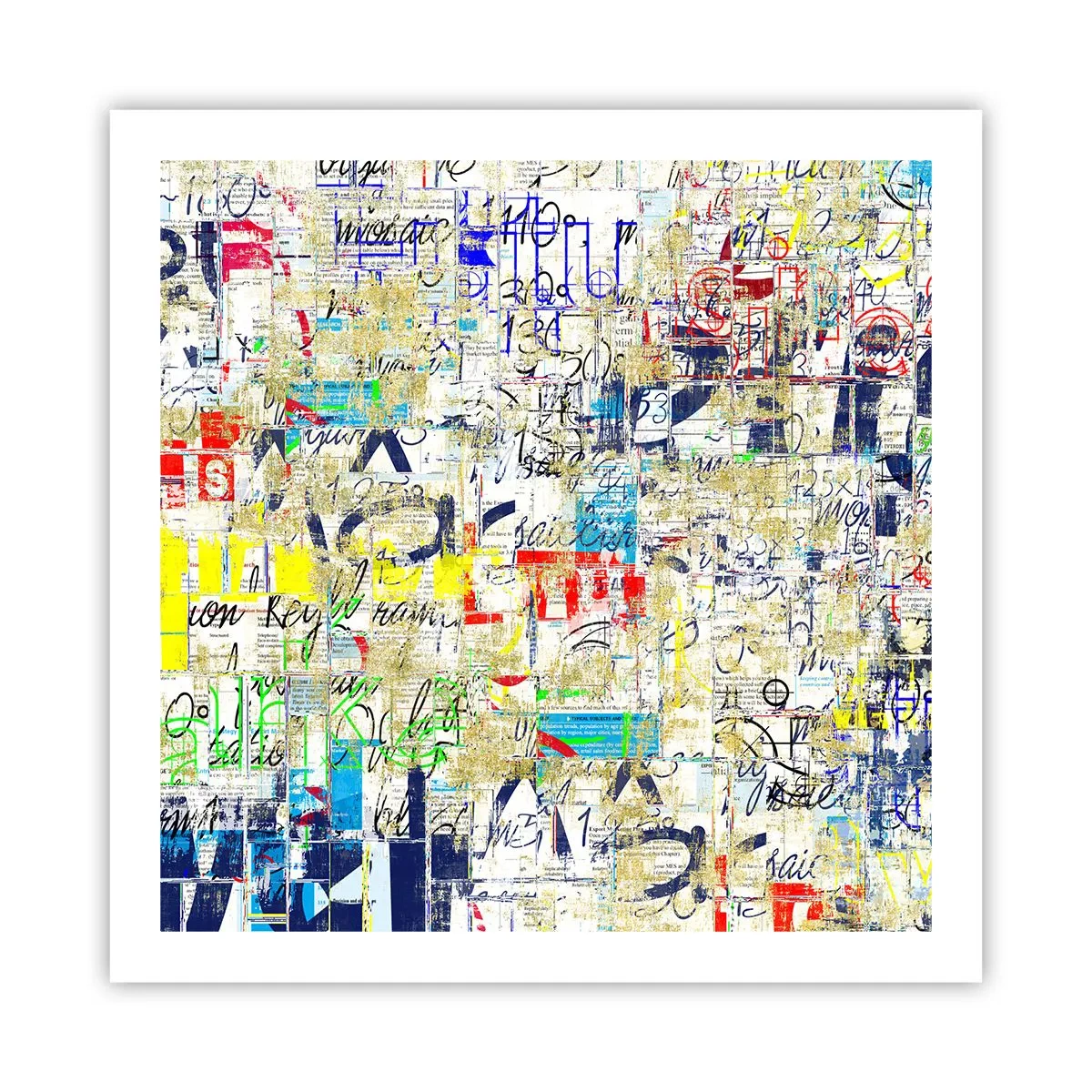 Poster - Es freut einfach die Augen - 60x60 cm