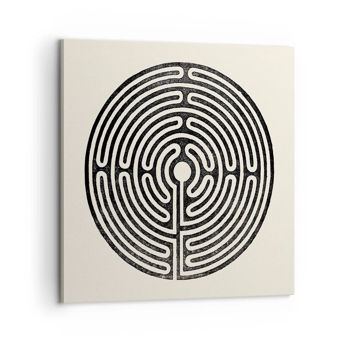 Bild auf Leinwand - Leinwandbild - Geheimnisvolle Ordnung - 60x60 cm