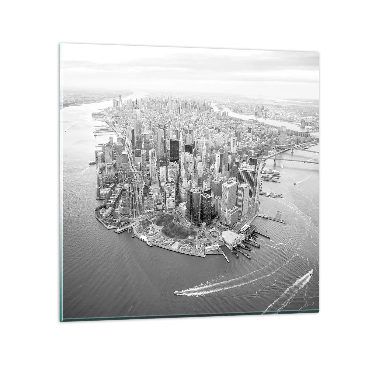 Glasbild - Bild auf glas - Und wie kann es man nicht lieben? - 30x30 cm