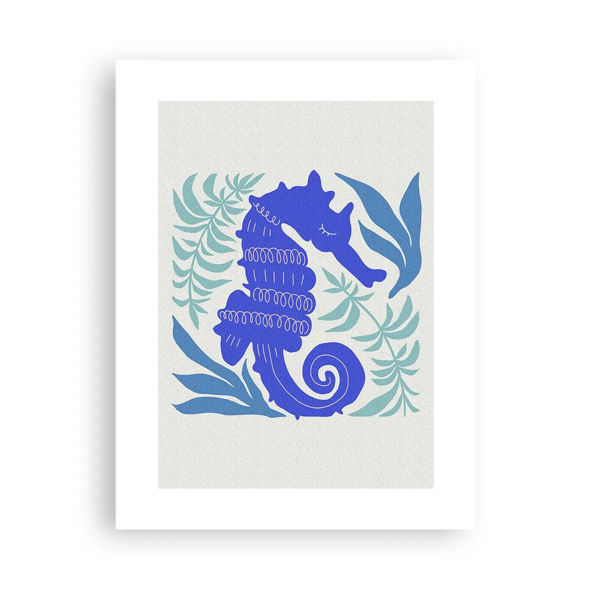 Poster - Auf einer Unterwasserwiese - 30x40 cm