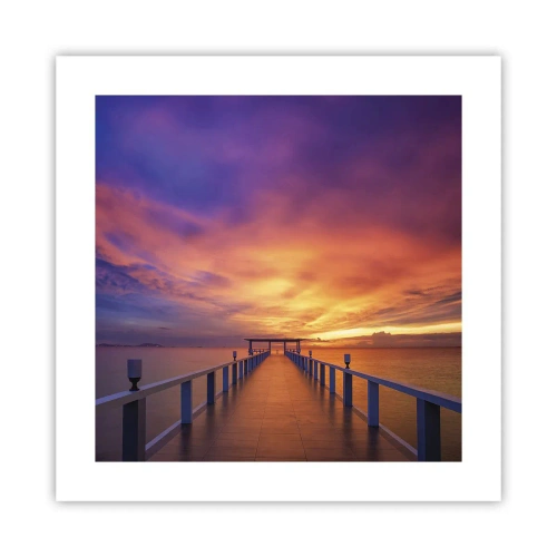 Poster - Ohne Ende - 40x40 cm