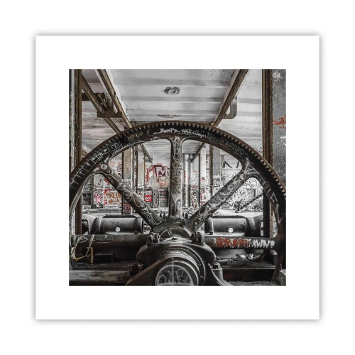 Poster - Das geheime Leben der Fabrik - 30x30 cm