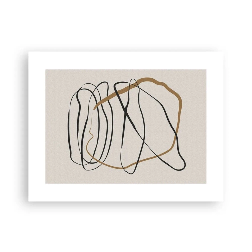 Poster - Komposition – Looptanz - 40x30 cm