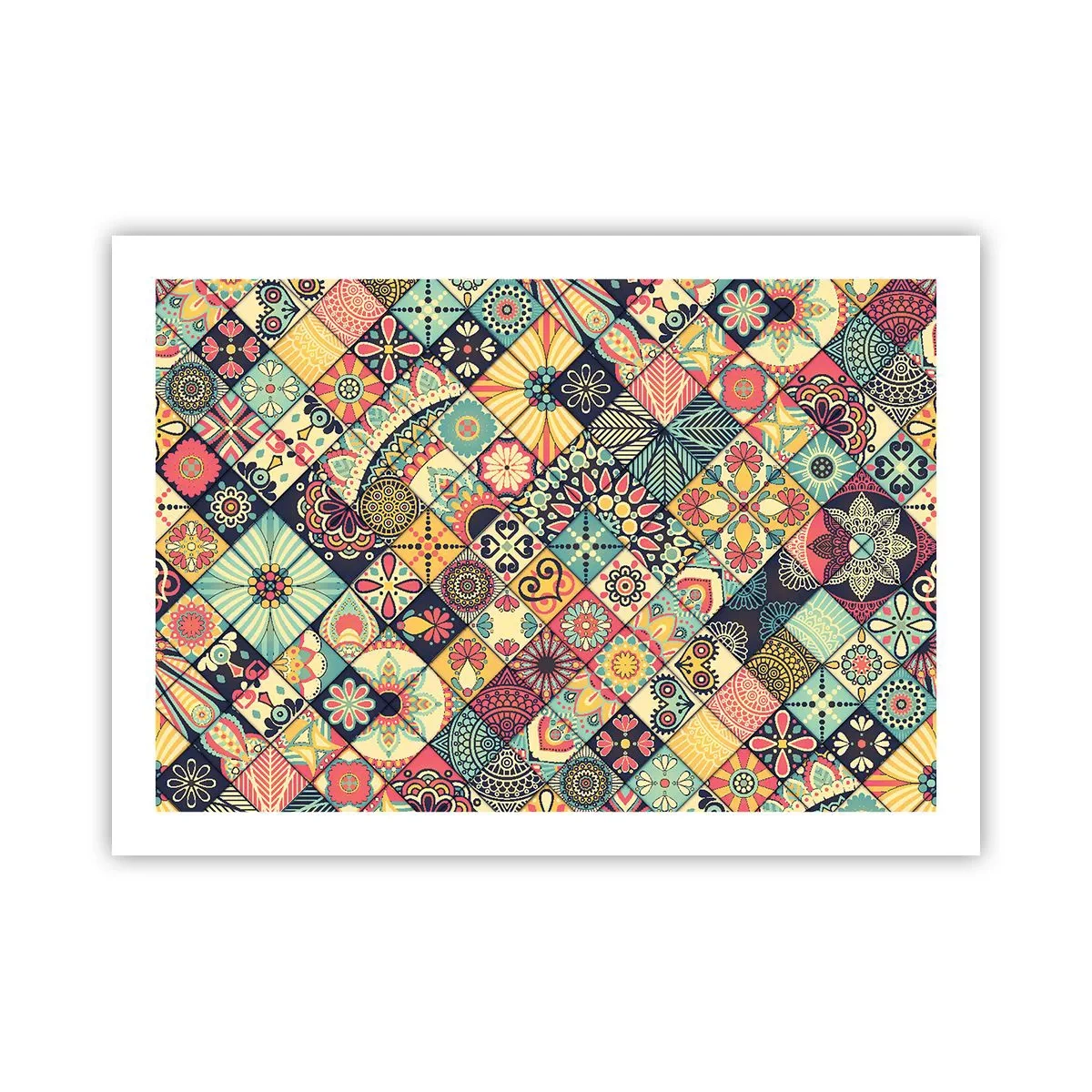 Poster - marokkanische Atmosphäre - 70x50 cm