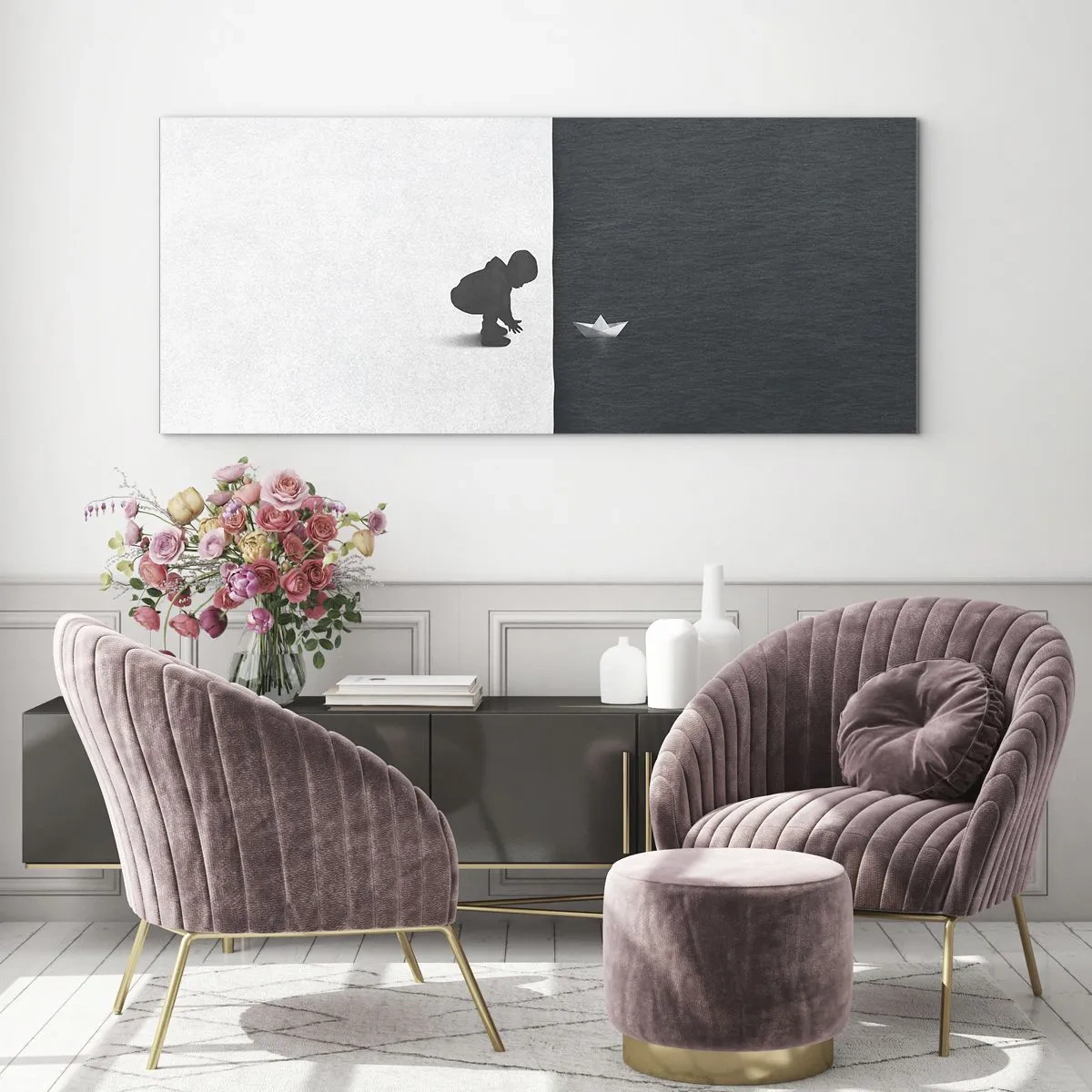 Glasbild - Bild auf glas - Tolle Expedition - 100x40 cm