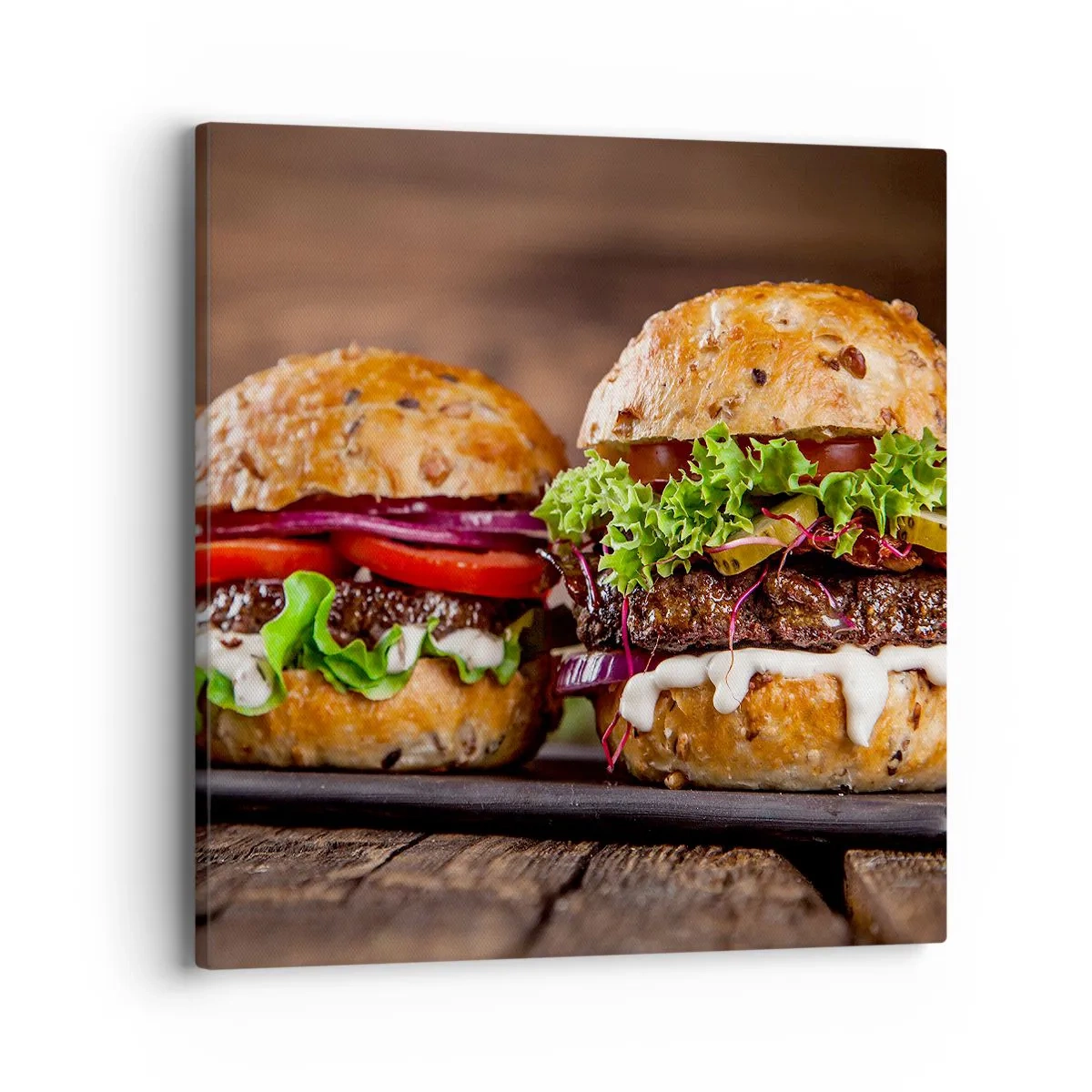 Bild auf Leinwand - Leinwandbild - Amerikanischer Traum - 40x40 cm