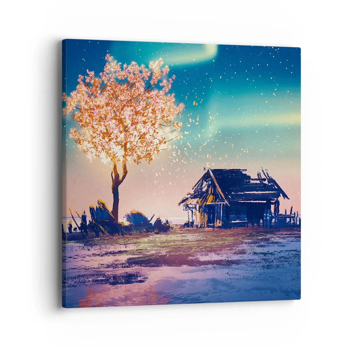 Bild auf Leinwand - Leinwandbild - Die Natur vergeht nicht - 40x40 cm