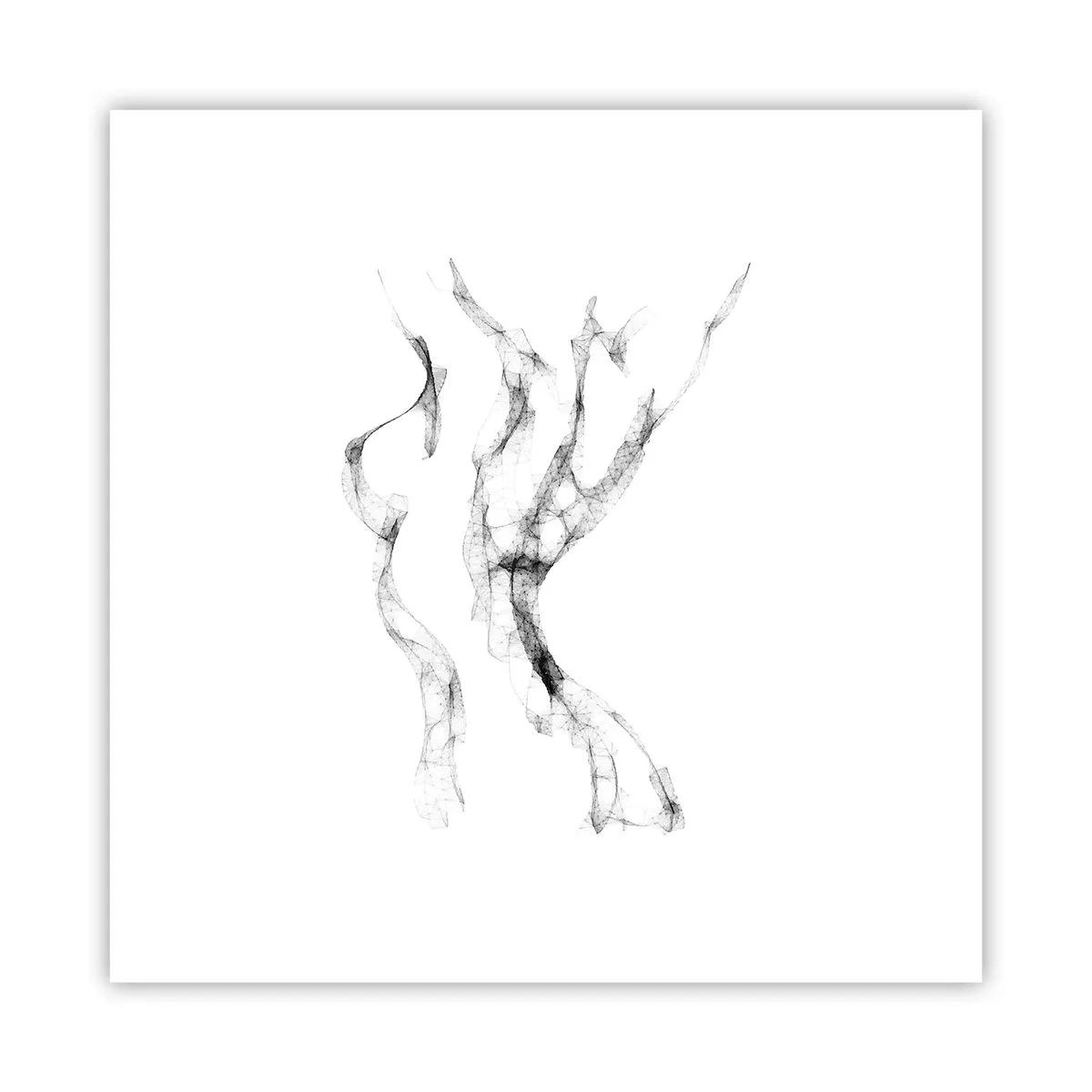 Poster - Schön und stark - 30x30 cm