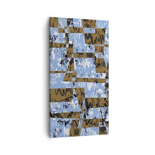 Bild auf Leinwand - Leinwandbild - Ein nicht-menschlicher Ausschnitt - 55x100 cm