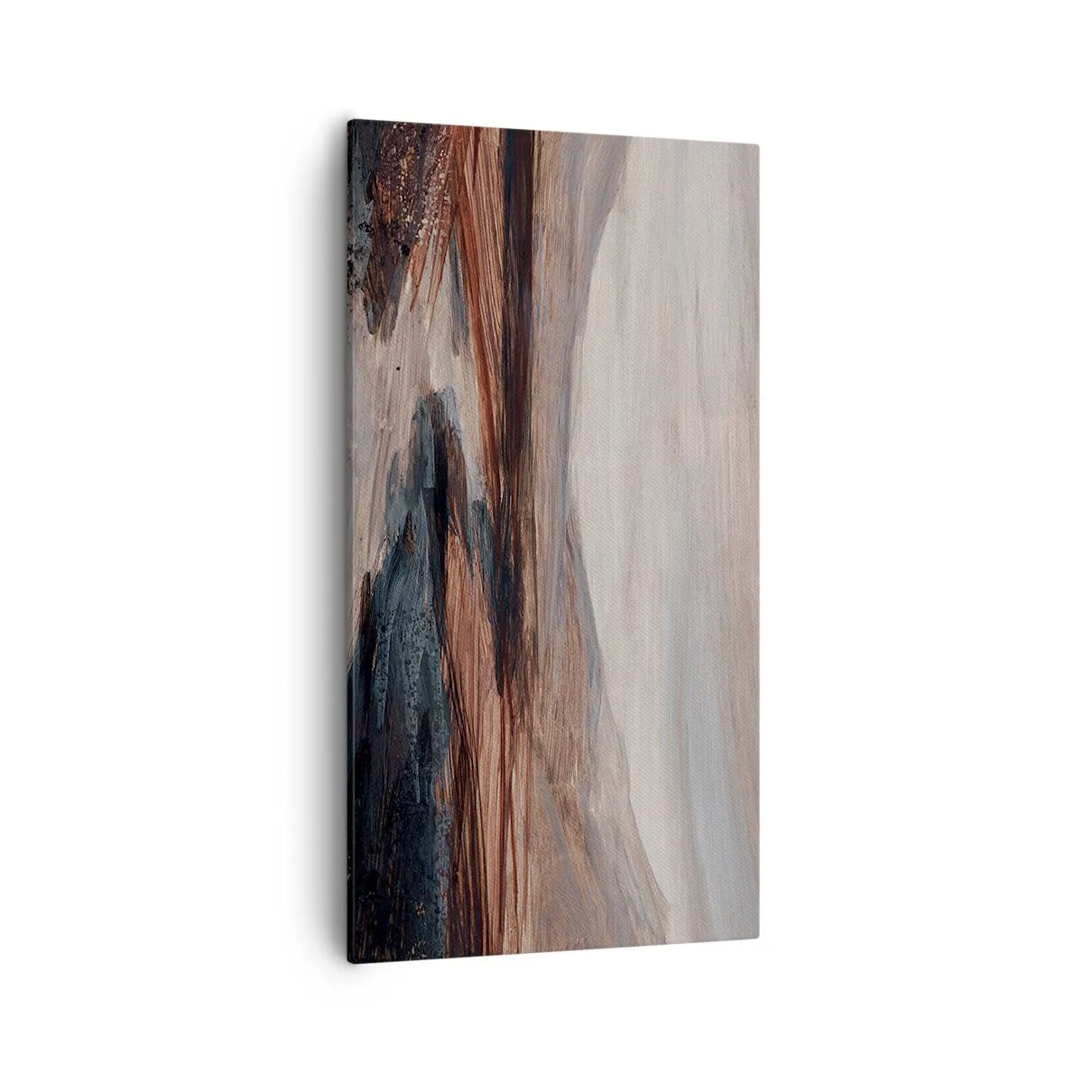 Bild auf Leinwand - Leinwandbild - Ruhiges Tal - 55x100 cm