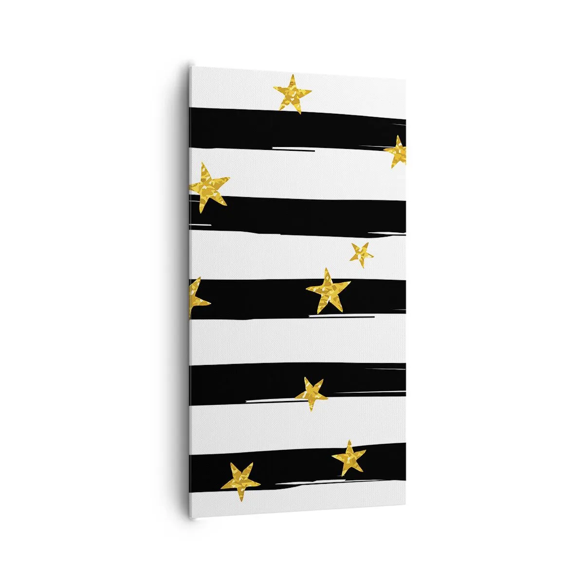 Bild auf Leinwand - Leinwandbild - Wir wurden alle unter einem glücklichen Stern geboren - 65x120 cm