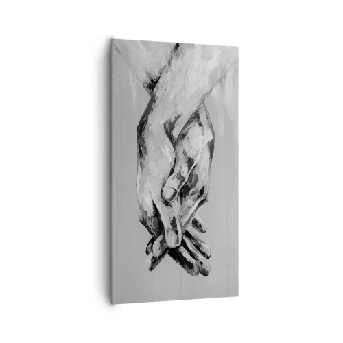 Bild auf Leinwand - Leinwandbild - Anfang… - 65x120 cm