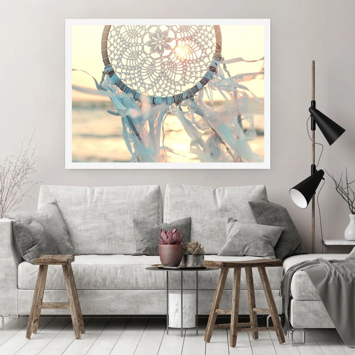 Poster - Totem aus Spitze - 50x40 cm