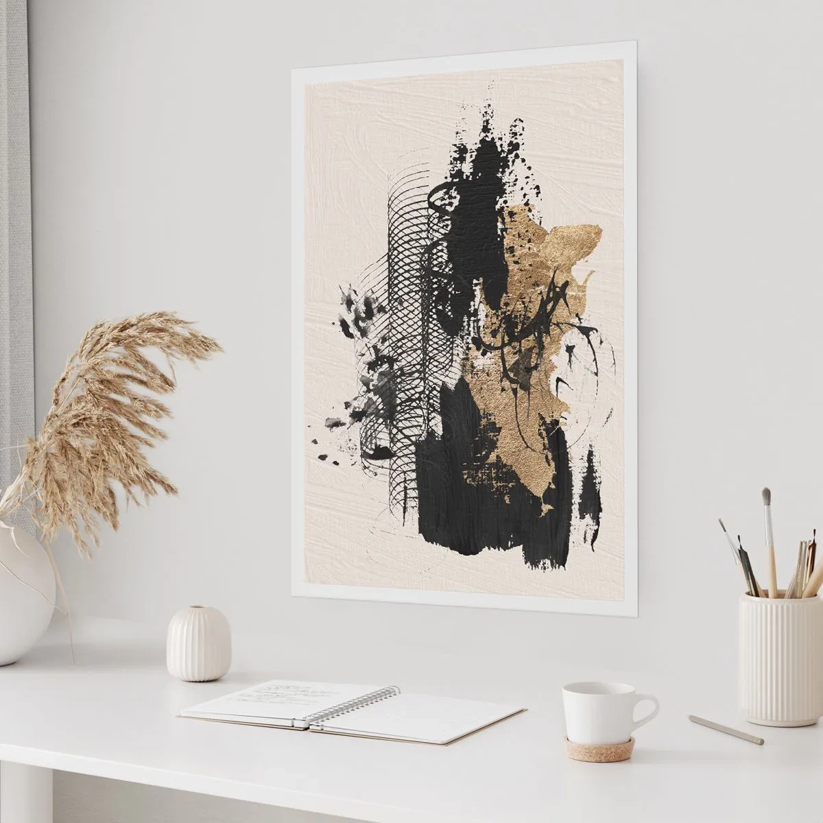Poster - Komposition mit Leidenschaft - 70x100 cm