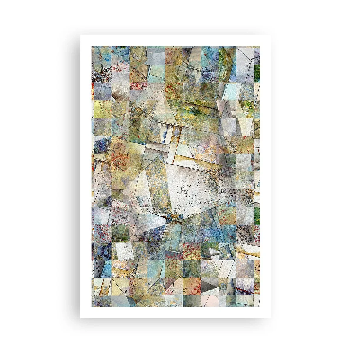 Poster - Geometrische Mischung - 61x91 cm