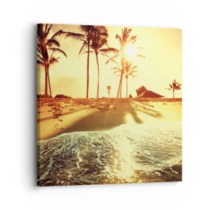 Bild auf Leinwand - Leinwandbild - Kalifornien am Nachmittag - 30x30 cm