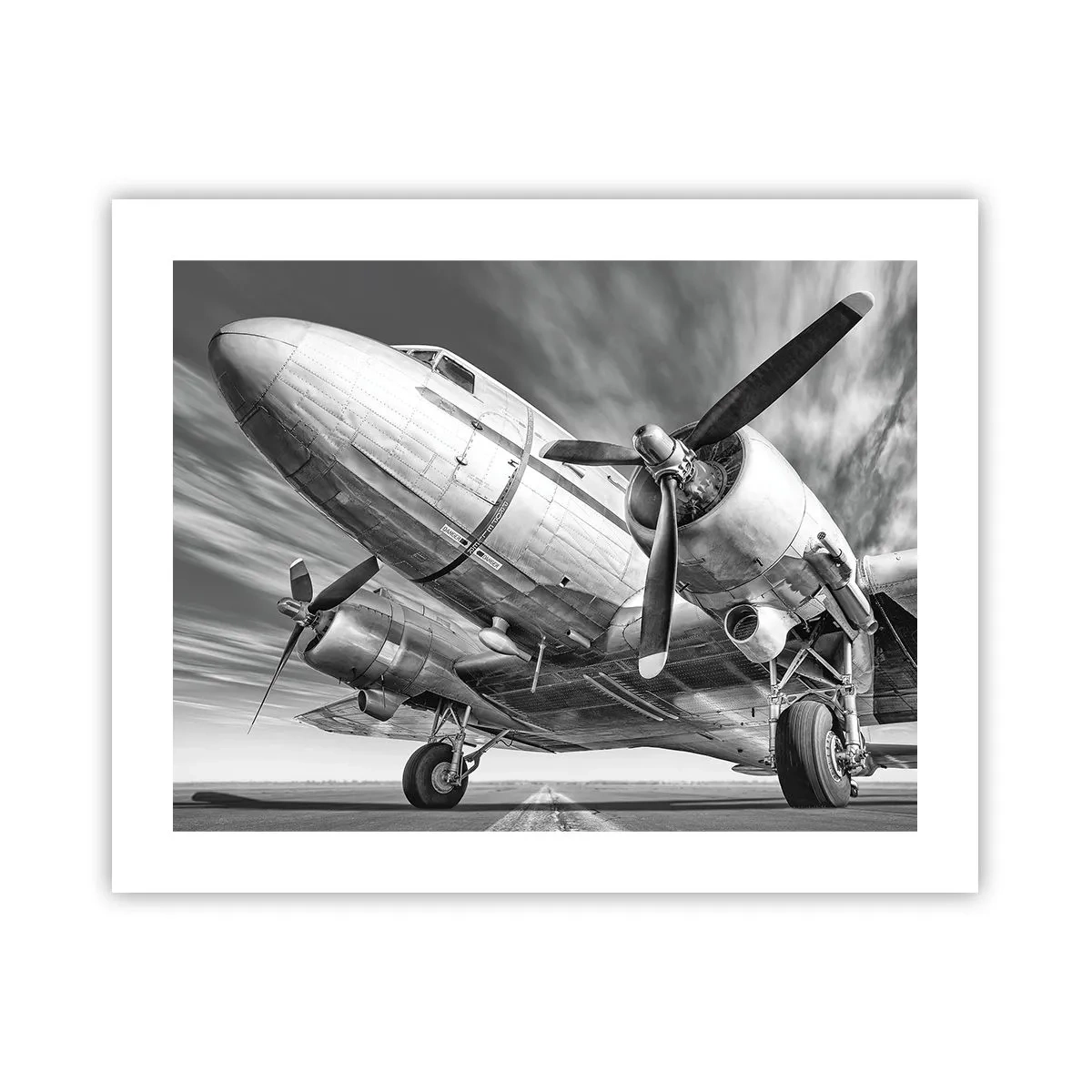 Poster - Immer flugbereit - 50x40 cm