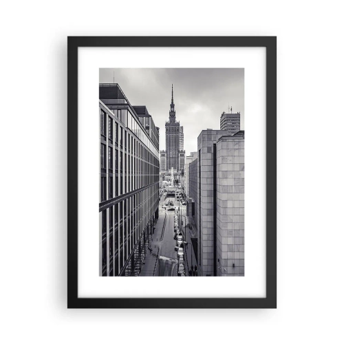 Poster in einem schwarzem Rahmen - Warschauer Tal - 30x40 cm