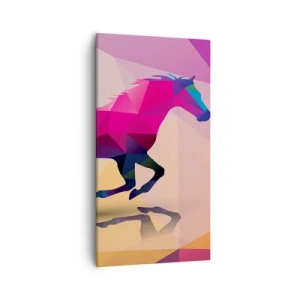 Bild auf Leinwand - Leinwandbild - Kubismus lebt noch - 55x100 cm